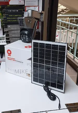 4g Solar CCTV Camera Dual Lens V380|Smart
