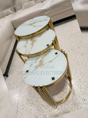 Executive Marble Nesting Tables (3-in-1) – Modern Classy