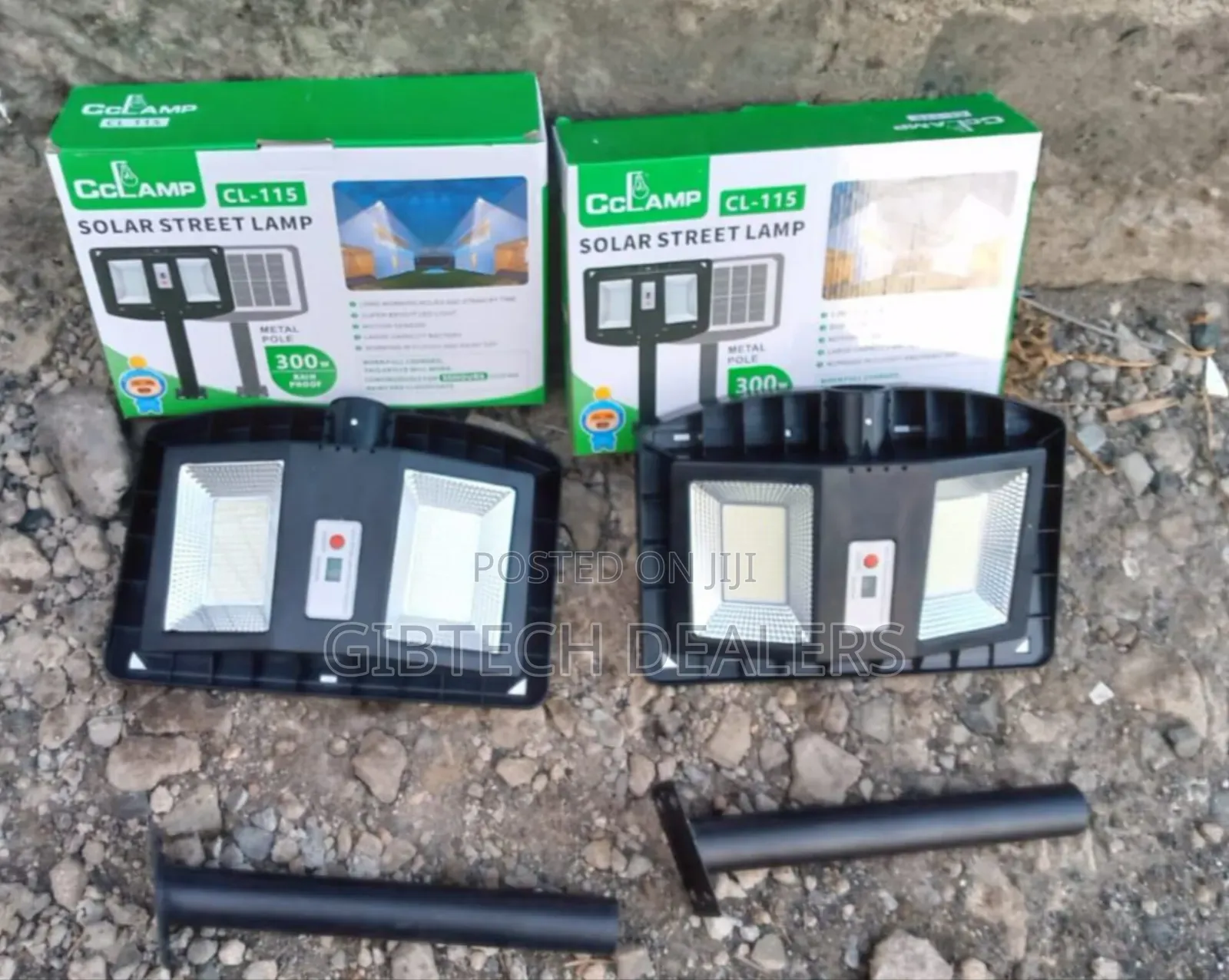 Js 115 Solar Sensor Street Light 300w