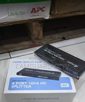 4-Port Hdmi Splitter 1 in 4 Out Audio Video