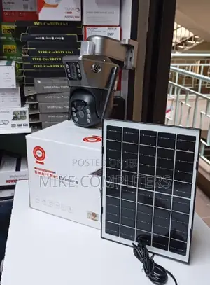 Outdoor 4g Solar Camera V380 Pro - Dual Lens