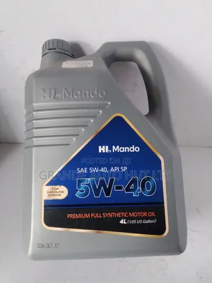 5w-40 Engine Oil 4litres Full Synthetic (Hlmando Brand)