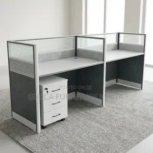 2-Seater Straight Modular Imported Work-Station