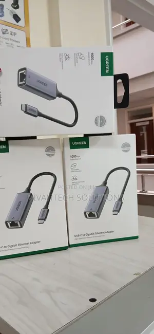 Ugreen Cm199 Usb C to Lan Adapter Space Grey