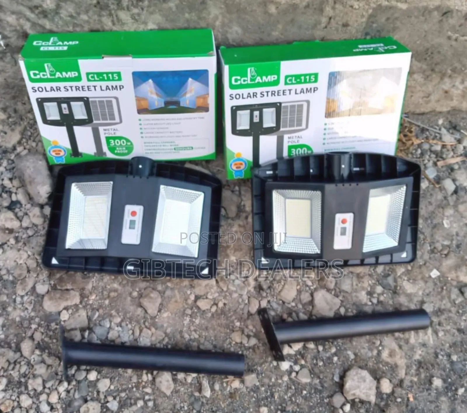 Jsot Js115 Solar Sensor Street Light 300w