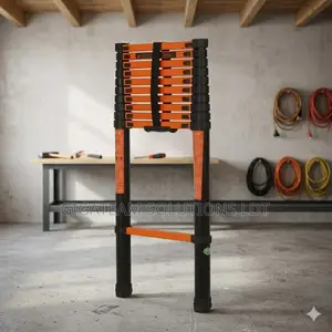 3.9m Single Telescopic Aluminium Ladder (10 Step)