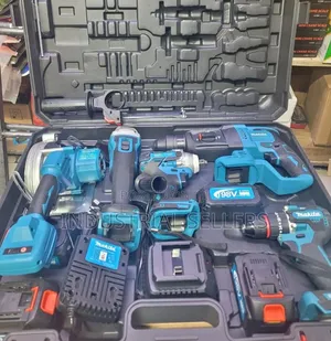 Convenient 5 In 1 Makita Drill Toolset