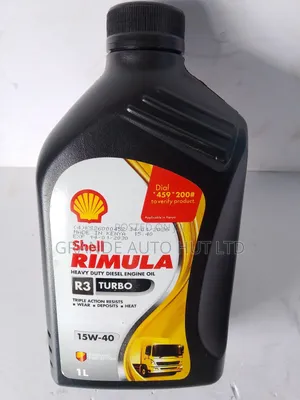 15w-40 Shell Rimula R3 Turbo 1litre Diesel Engine Oil