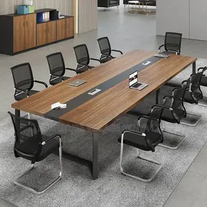 Comference Table ;Rectangular MDF Boardroom Table 2.4m