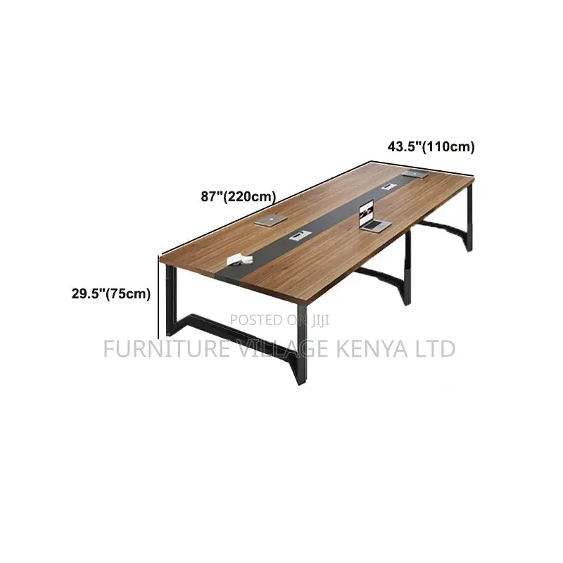 Comference Table ;Rectangular MDF Boardroom Table 2.4m