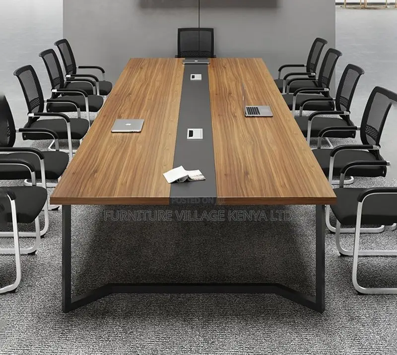 Comference Table ;Rectangular MDF Boardroom Table 2.4m
