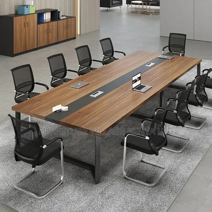 Comference Table ;Rectangular MDF Boardroom Table 2.4m