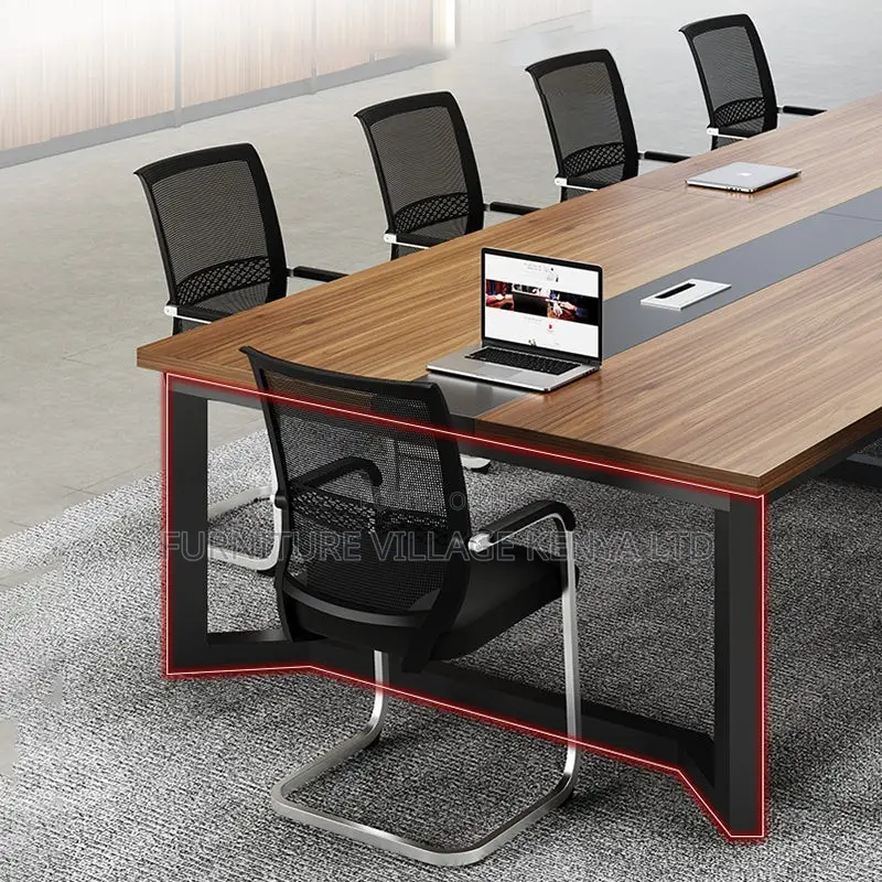 Comference Table ;Rectangular MDF Boardroom Table 2.4m