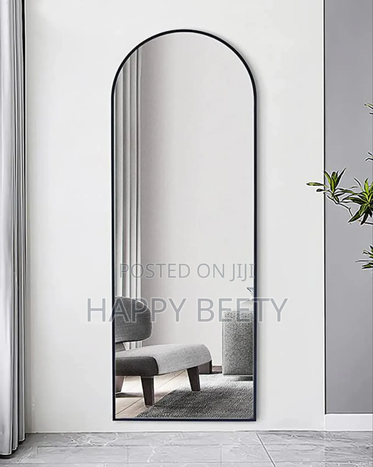 Full Length Floor Standing Framed Mirror