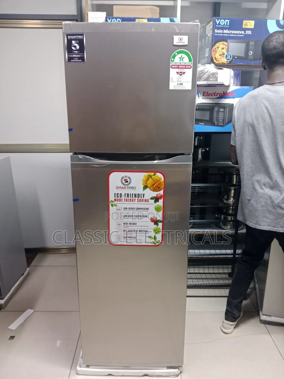 215l Double Door Fridge