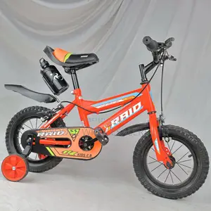Raid Kids Size 12 Color Red With Training Wheels