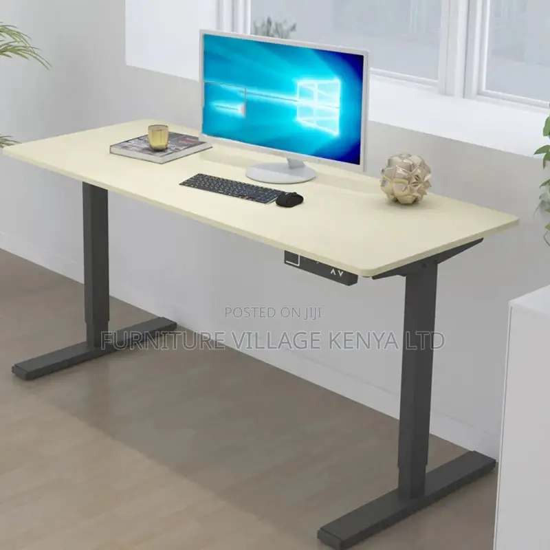 Standing Desk; 140cm Height Adjustable Computer Desk