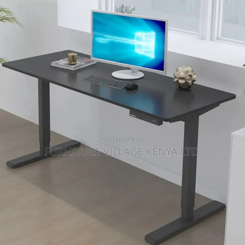 Standing Desk; 140cm Height Adjustable Computer Desk