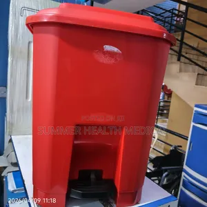 Heavy Duty Pedal Bins Color Coded