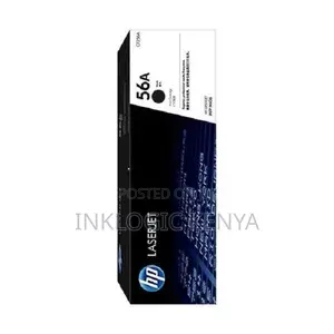 Hp 56a Black Laserjet Toner Cartridge (Cf256a)