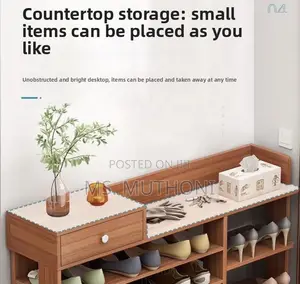 Elegant Minimalist Design Shoe Shelf / Shoe Rack