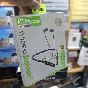 Ht-075 Bluetooth Neckband Earphones Magnetic Smart Control