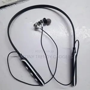 Ht-075 Wireless Neckband Earphones Magnetic Bass Stereo