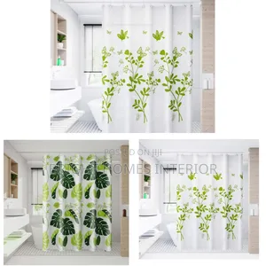 Floral Bathroom Shower Curtain