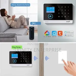Tiya Alarm System 4g /Wifi Alarm System Security System Wireless