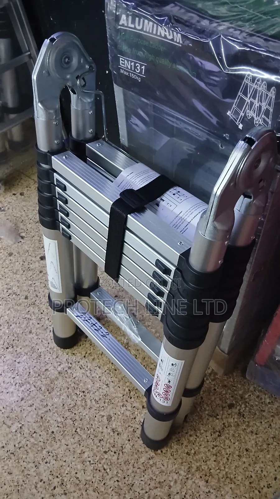 Aluminum Double Telescopic Ladder 2.2m×2.2m