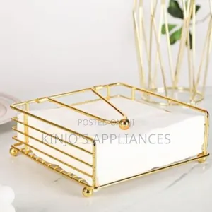 Luxury Metallic Serviette Holder