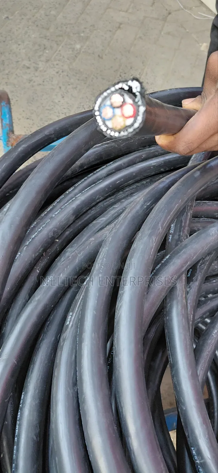 25 Mm 4 Core Underground Cable