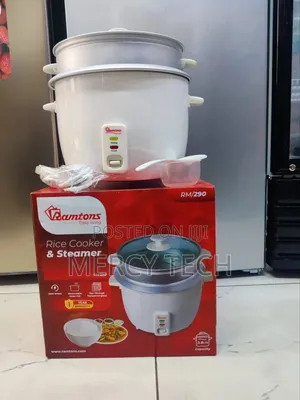 *Ramtons Rice Cooker + Steamer 2.8litres Rm290