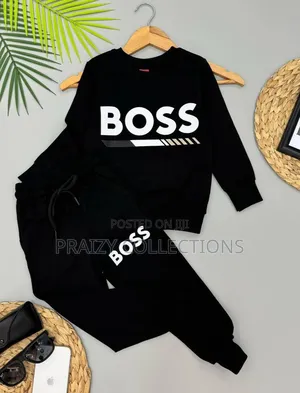 2pc Boss -All Black Turkey Set