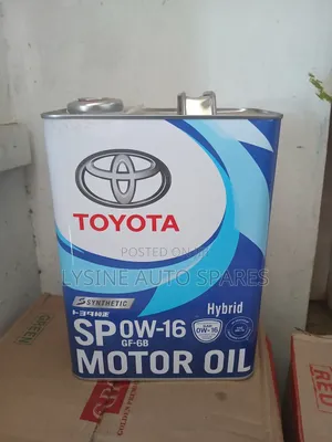 Sp 0w-16 Fully Synthetic Motor Oil Hybrid Engine Oil