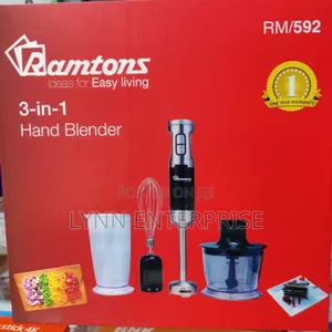 *Ramtons 3in1 Hand Blender Rm592
