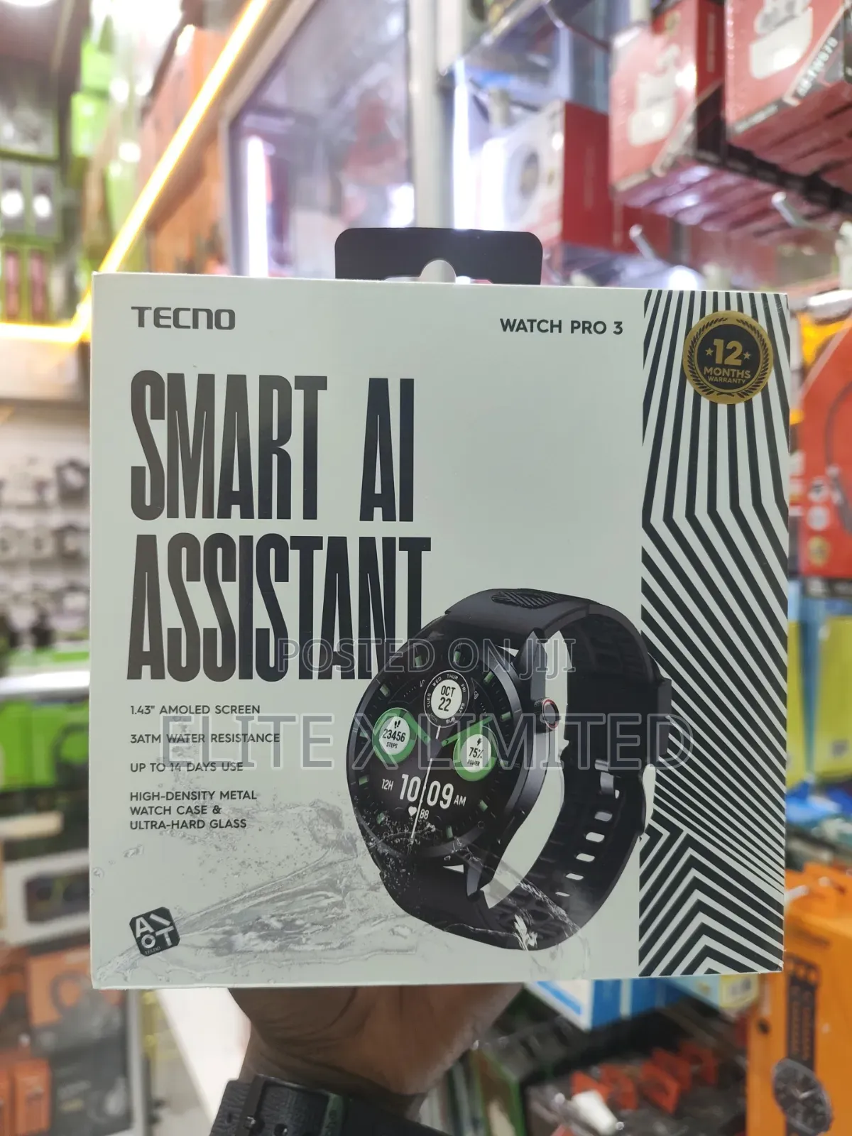 Tecno Watch Pro 3