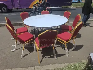 Modern Event Foldable Table With Banquet Chair