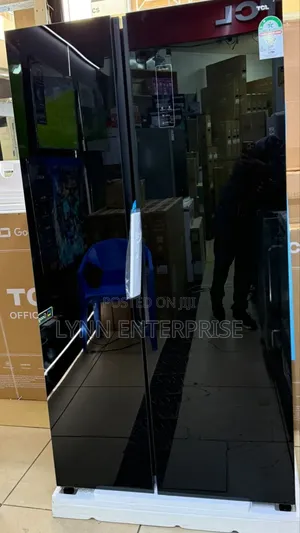550 Litres Side by Side TCL Silver Refrigerator