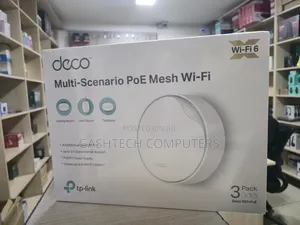 Tp-Link Deco X50 Whole Home Mesh Wifi 6 System With Poe Tl-Deco X50-Po