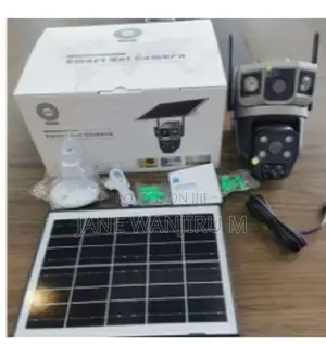 New 4g Dual Lens V380 Solar PTZ Camera for Simcard