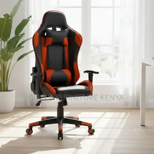 Leather Swivel Home Gaming Desk Chair