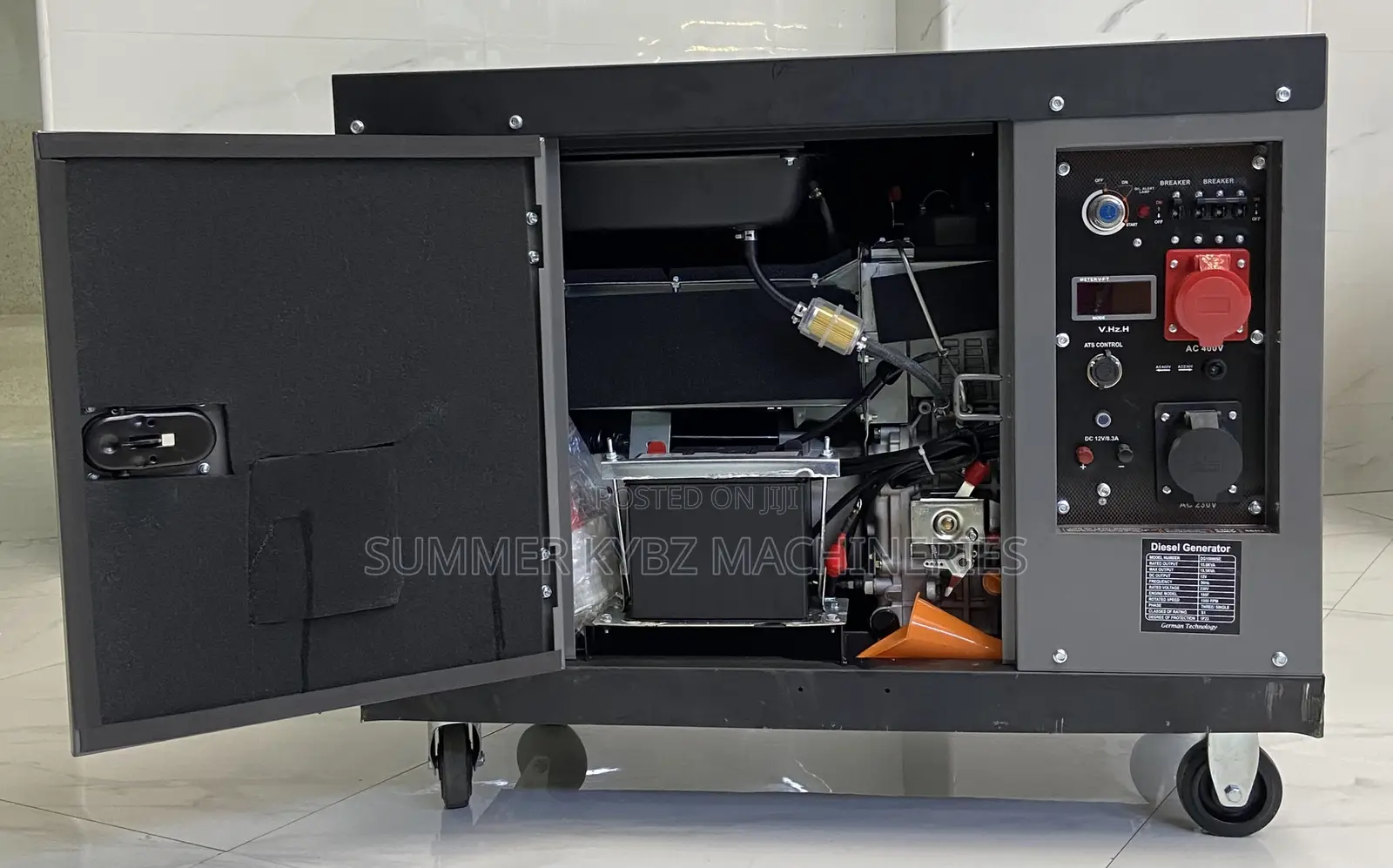Cigma-Uk 15kva Silent Diesel Generator With Ats