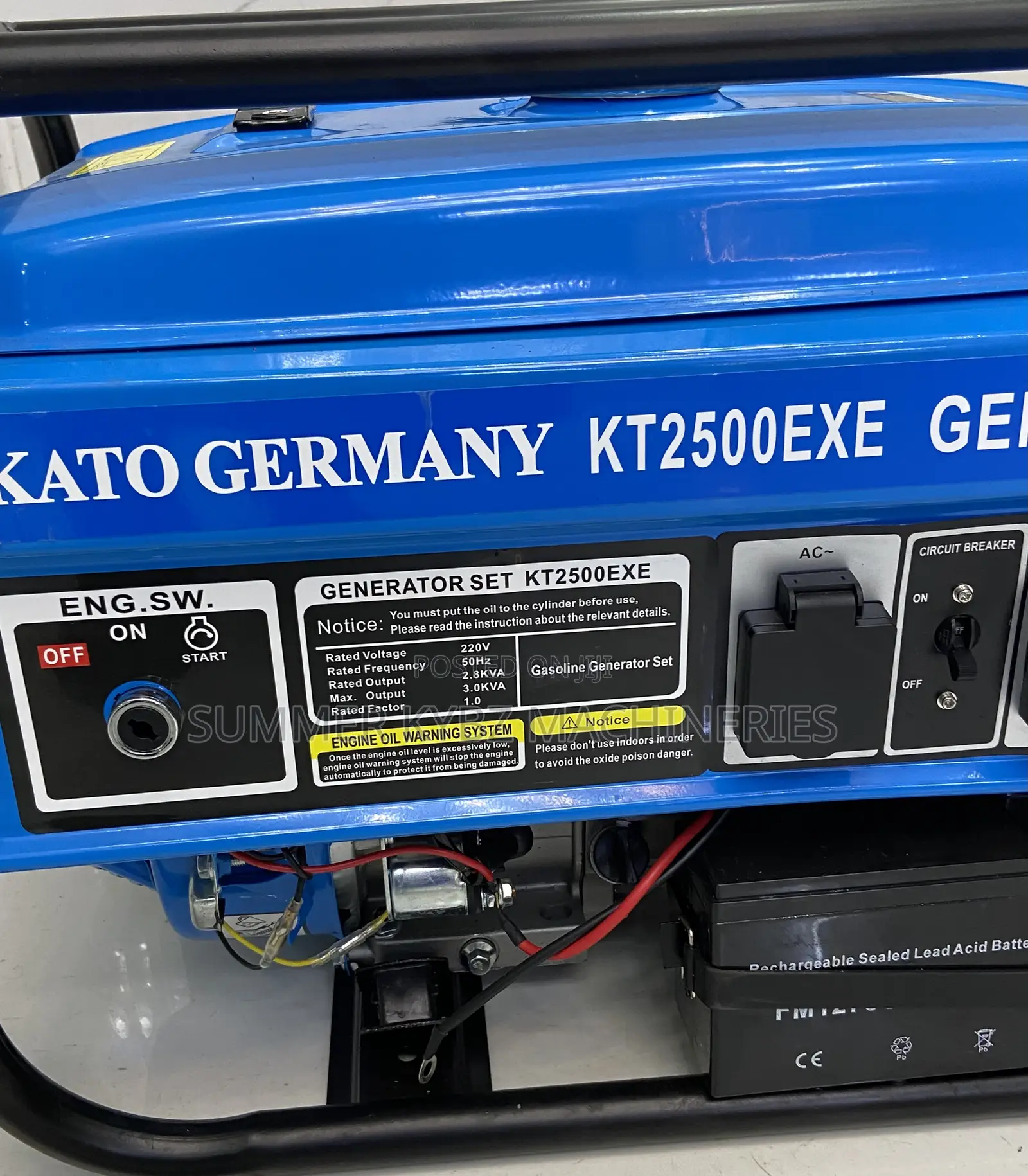 Kato Germany Kt2500 Generator Set
