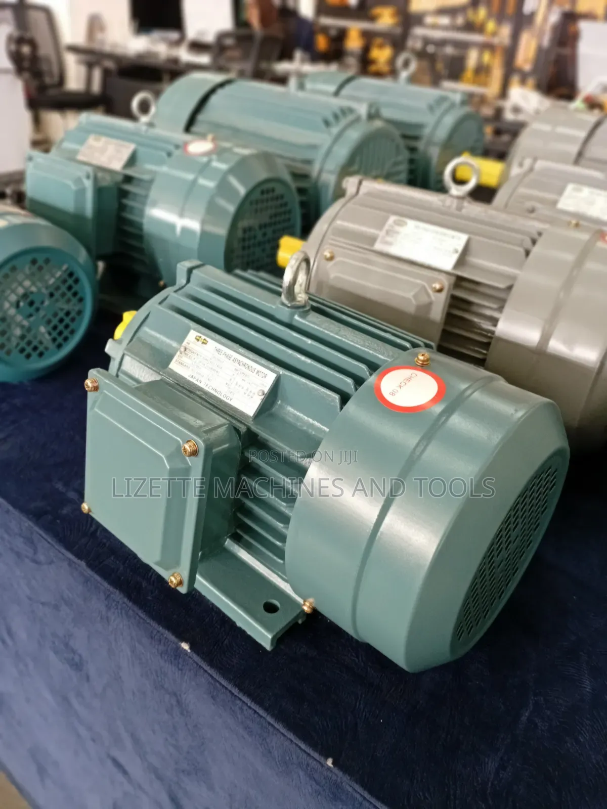 Hisaki 3 Hp Low Speed 3 Phase Motor