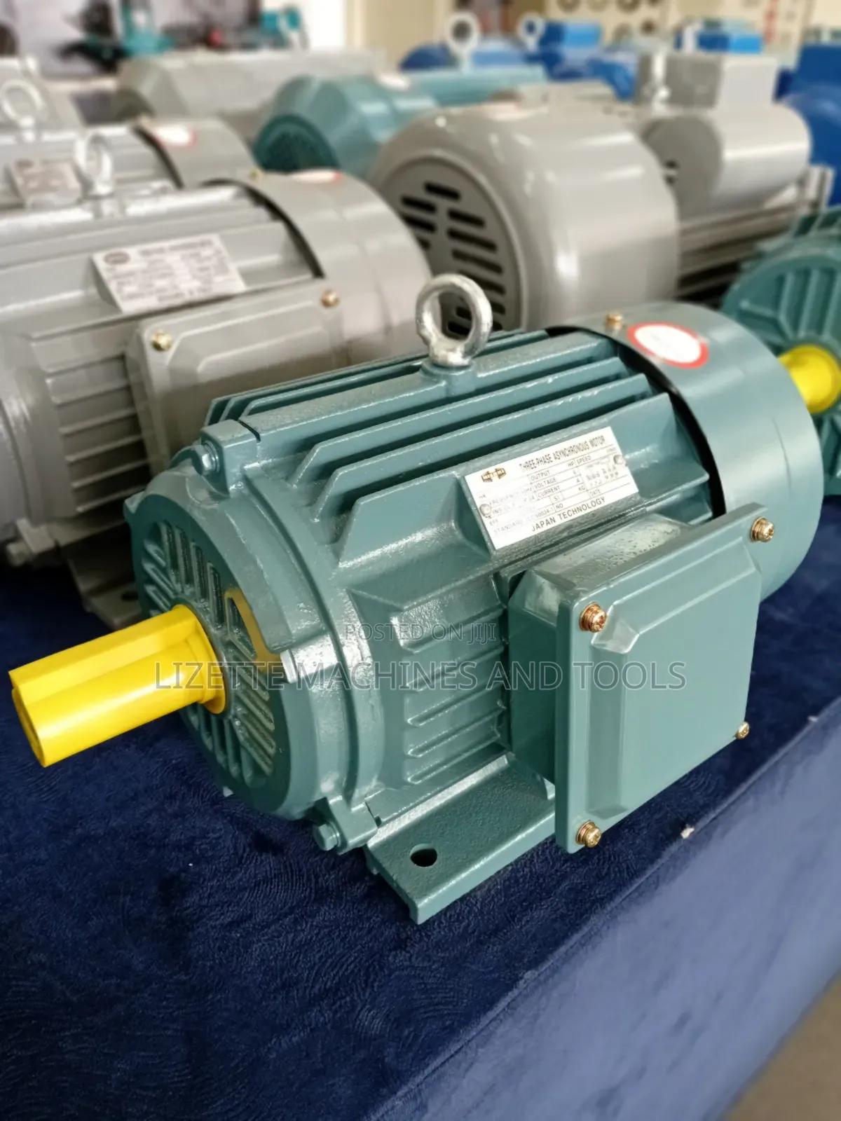 Hisaki 3 Hp Low Speed 3 Phase Motor