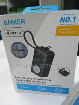 Anker iPhone Power Bank. 35w Fast Charger