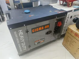 Heavy Duty Super Silent Diesel Cigma Uk Generator With Ats