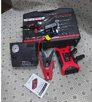 2-in-1 Jump Starter + Air Compressor