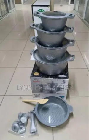 *_Bosch 11pc Cookware With Silicone Lid Covers*_